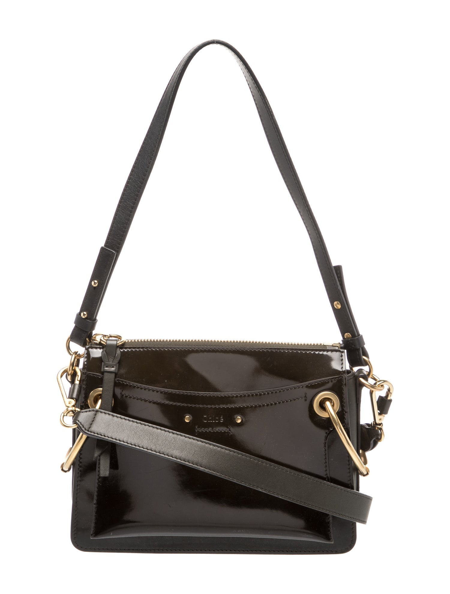 Chloé Leather Roy Satchel Small
