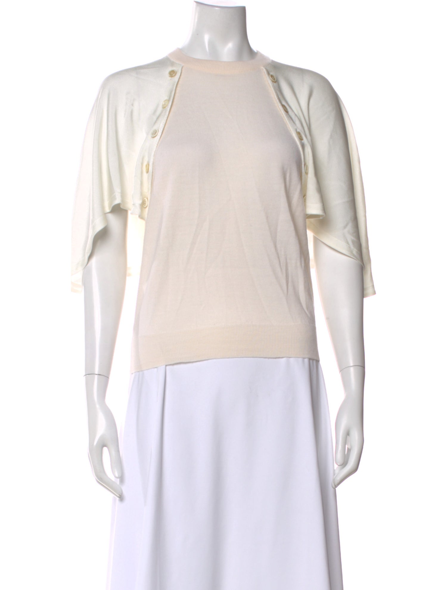 Chloé Wool Crew Neck Top
