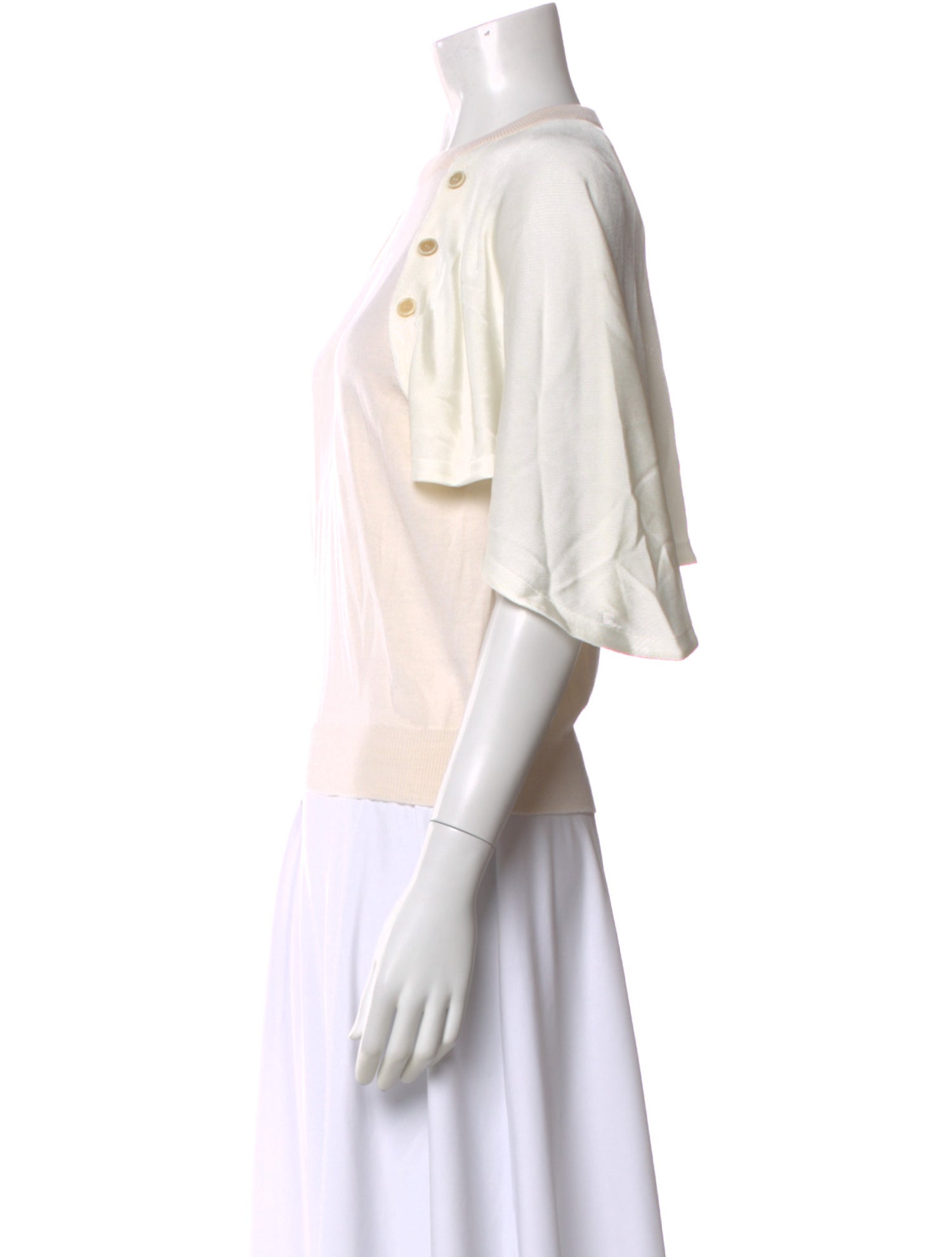 Chloé Wool Crew Neck Top