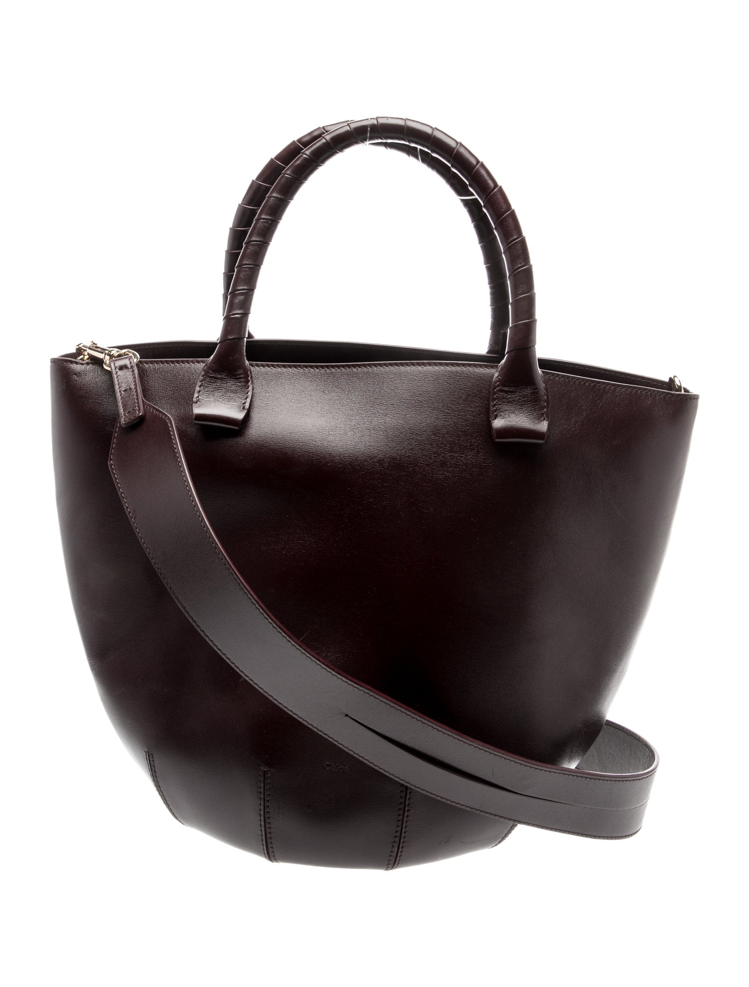 Chloé Leather Sabia Hamper Large