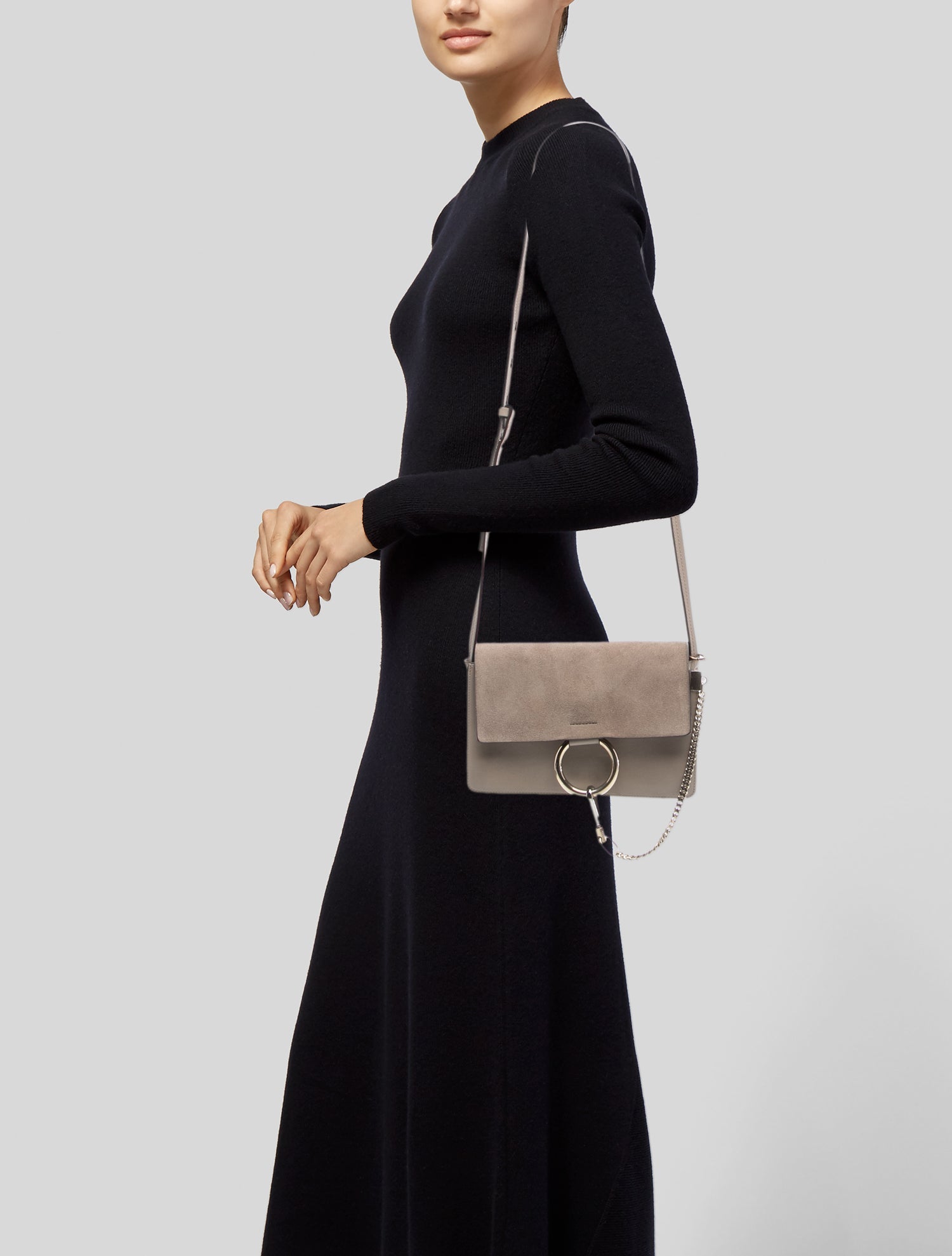 Chloé Leather Chloe Faye Shoulder Bag Small