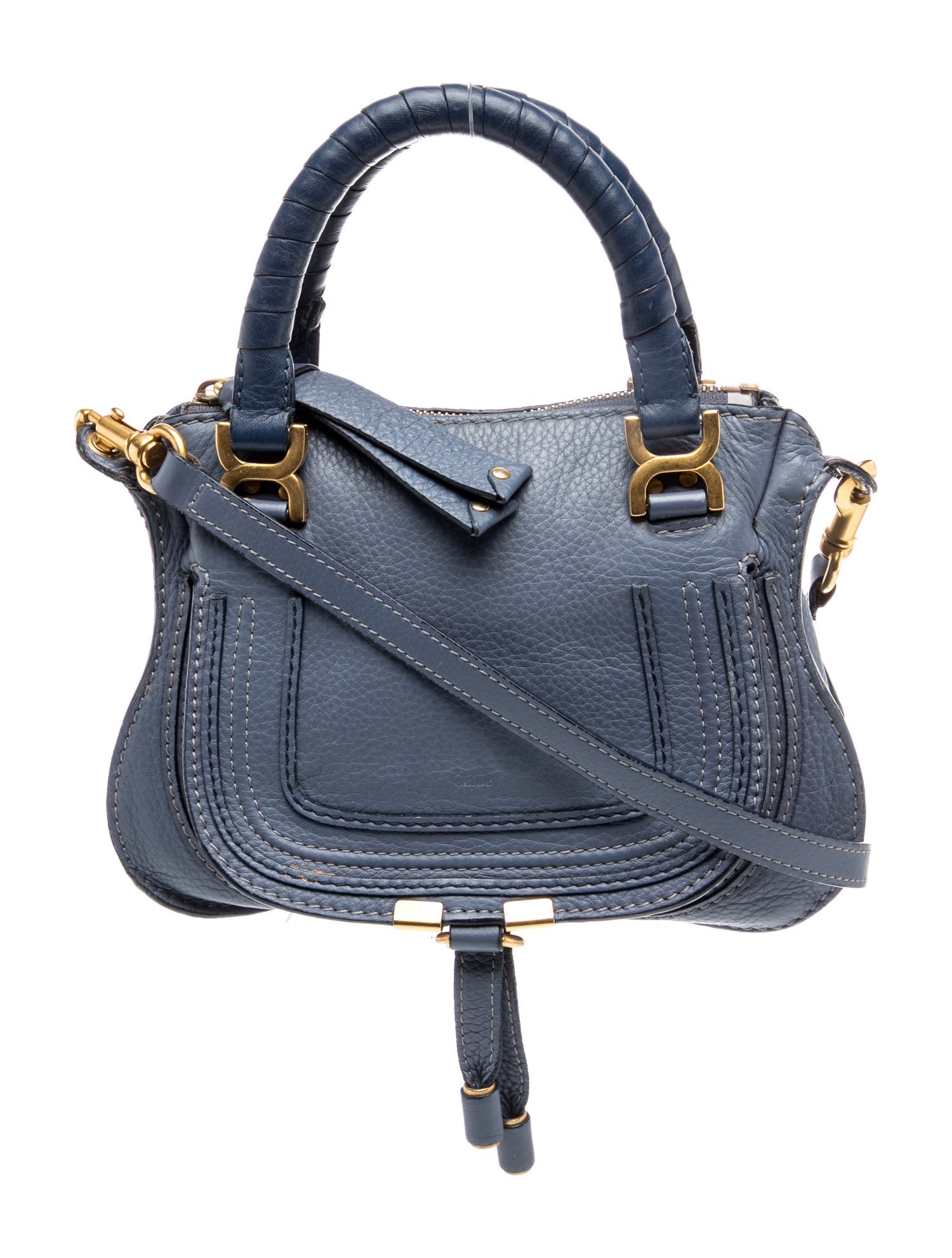 Chloé Leather Marcie Shoulder Bag Small