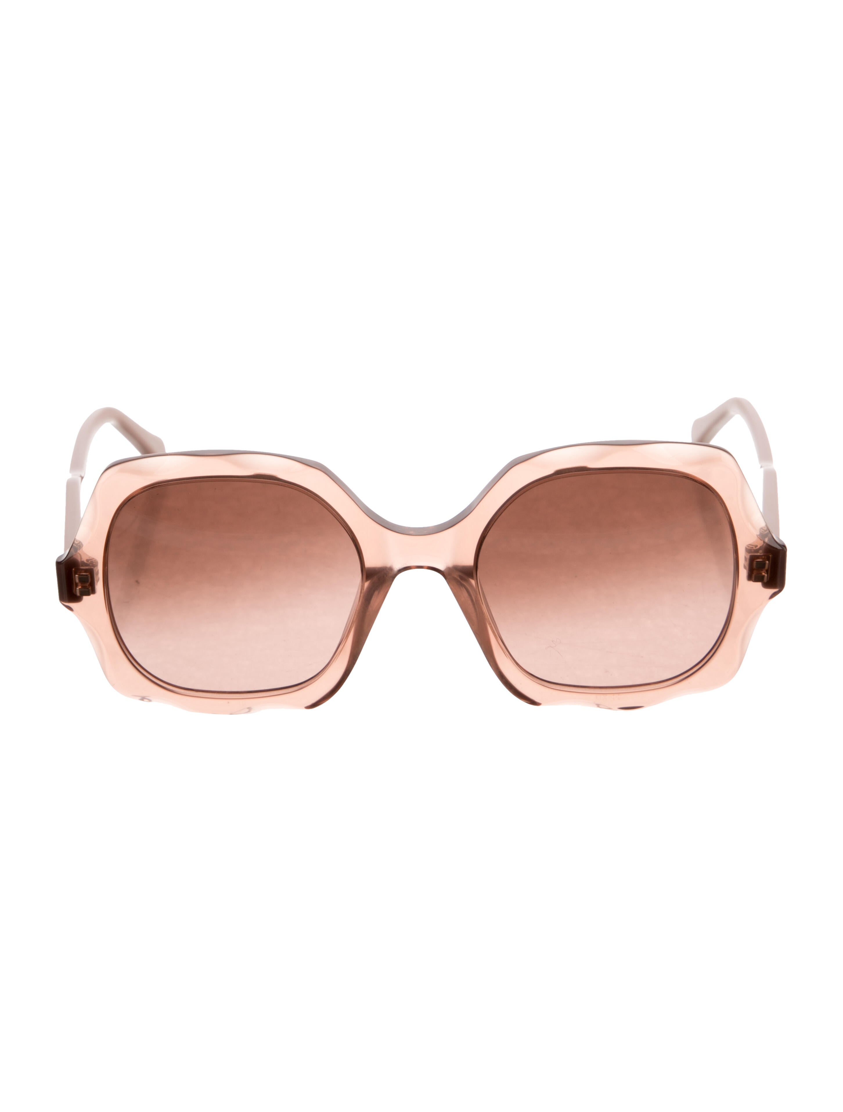 Chloé Oversize Gradient Sunglasses