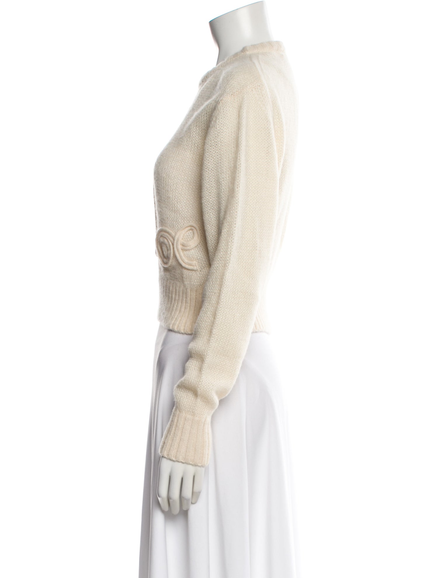Chloé Alpaca Crew Neck Sweater w/ Tags