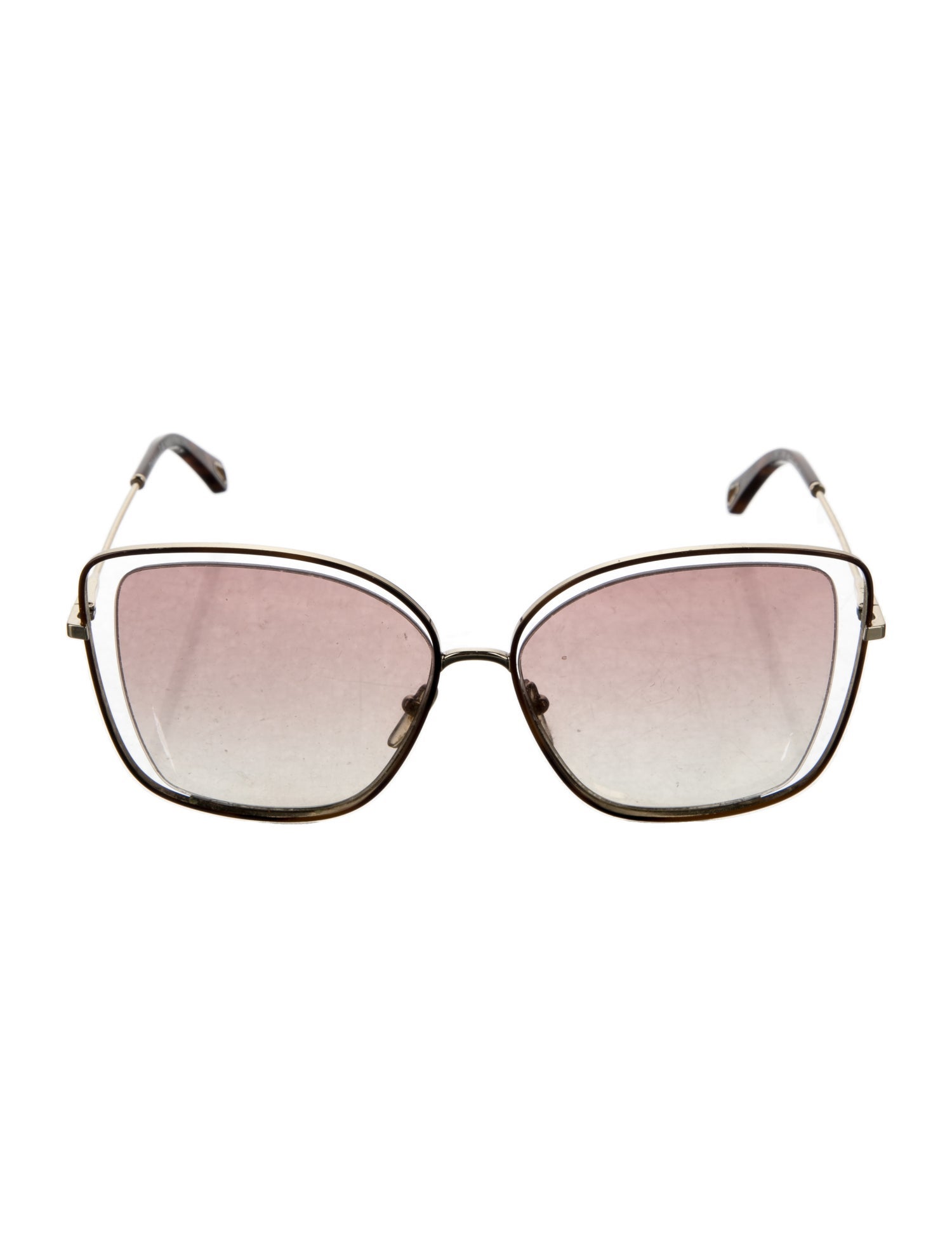 Chloé Oversize Gradient Sunglasses
