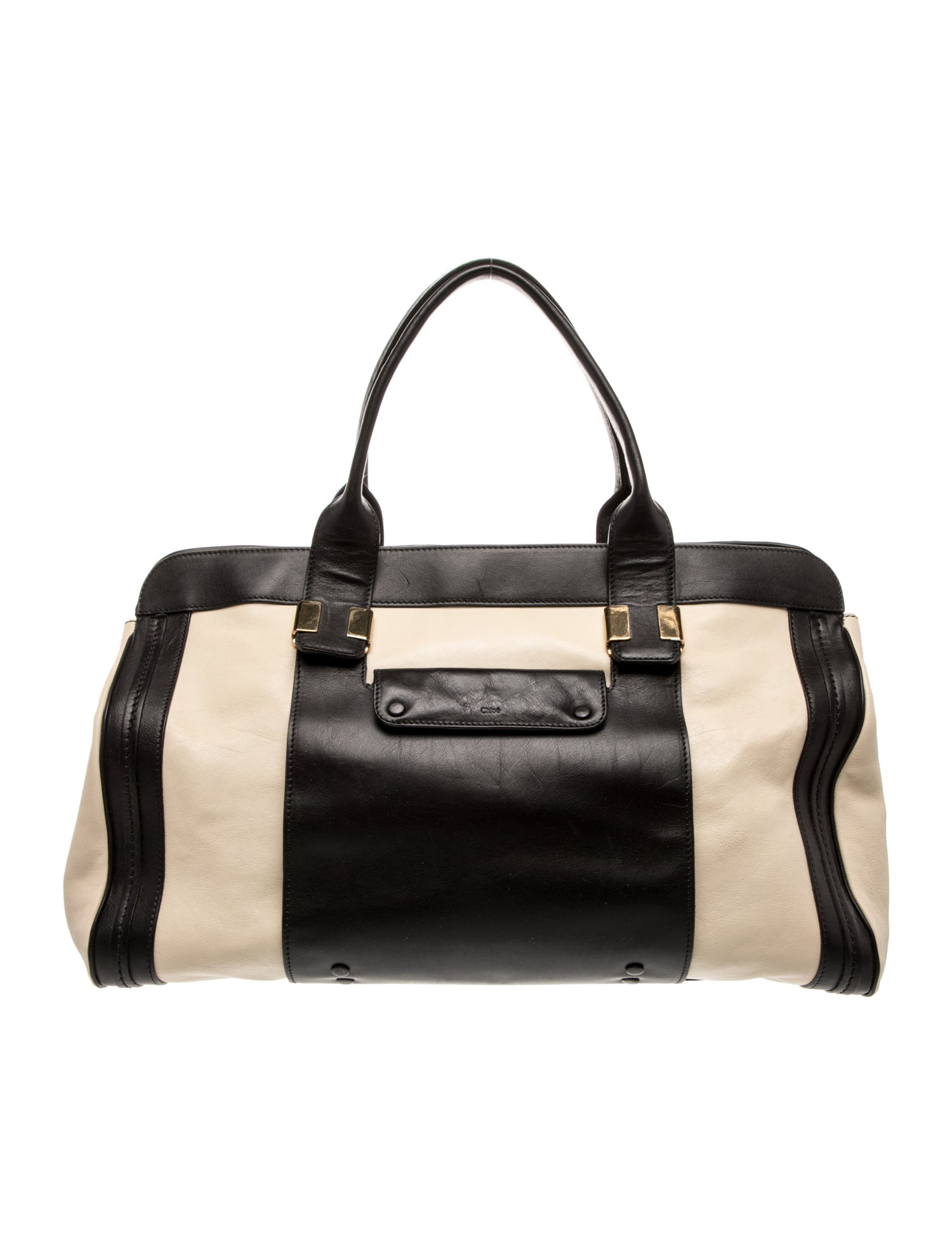 Chloé Leather Weekender Bag