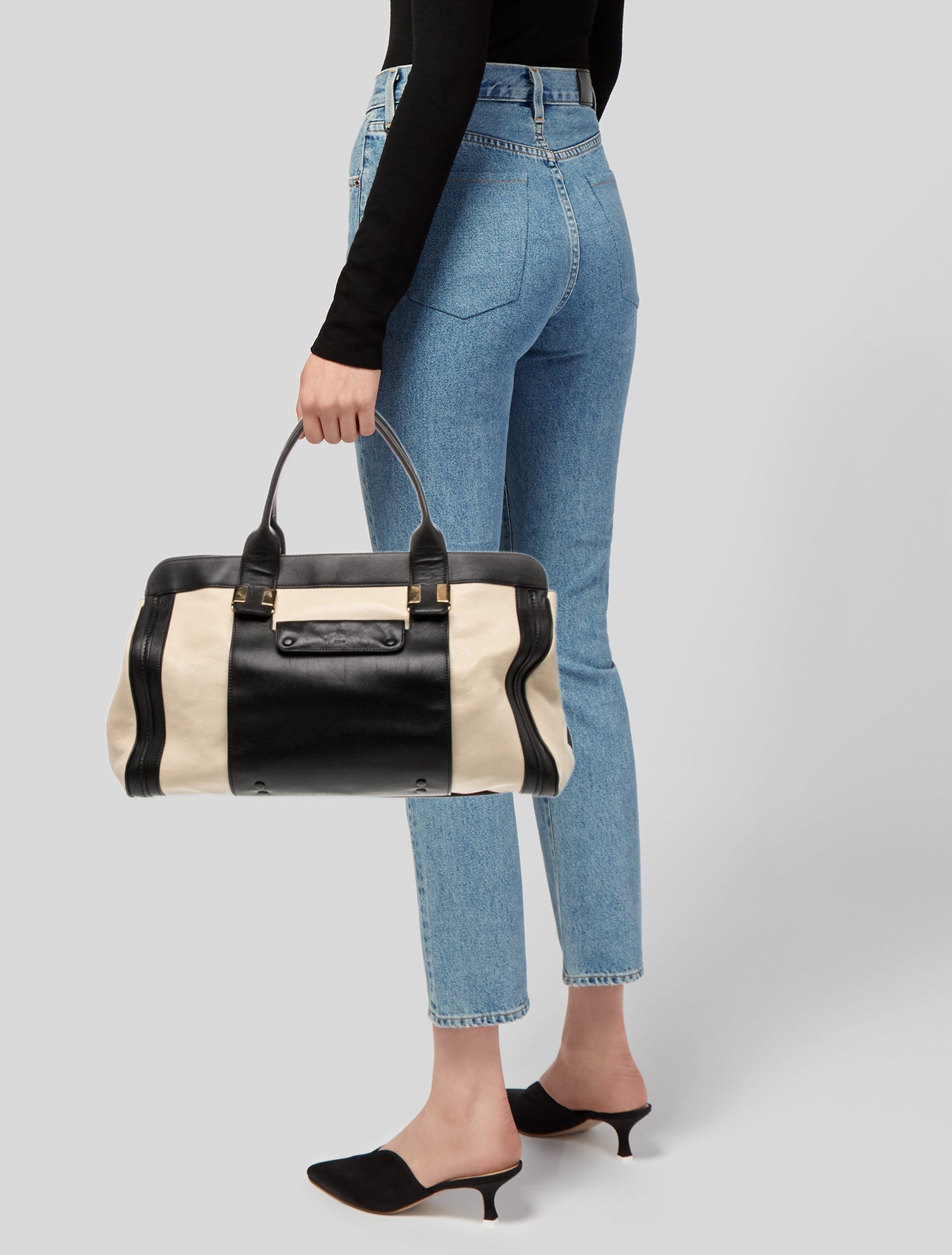 Chloé Leather Weekender Bag