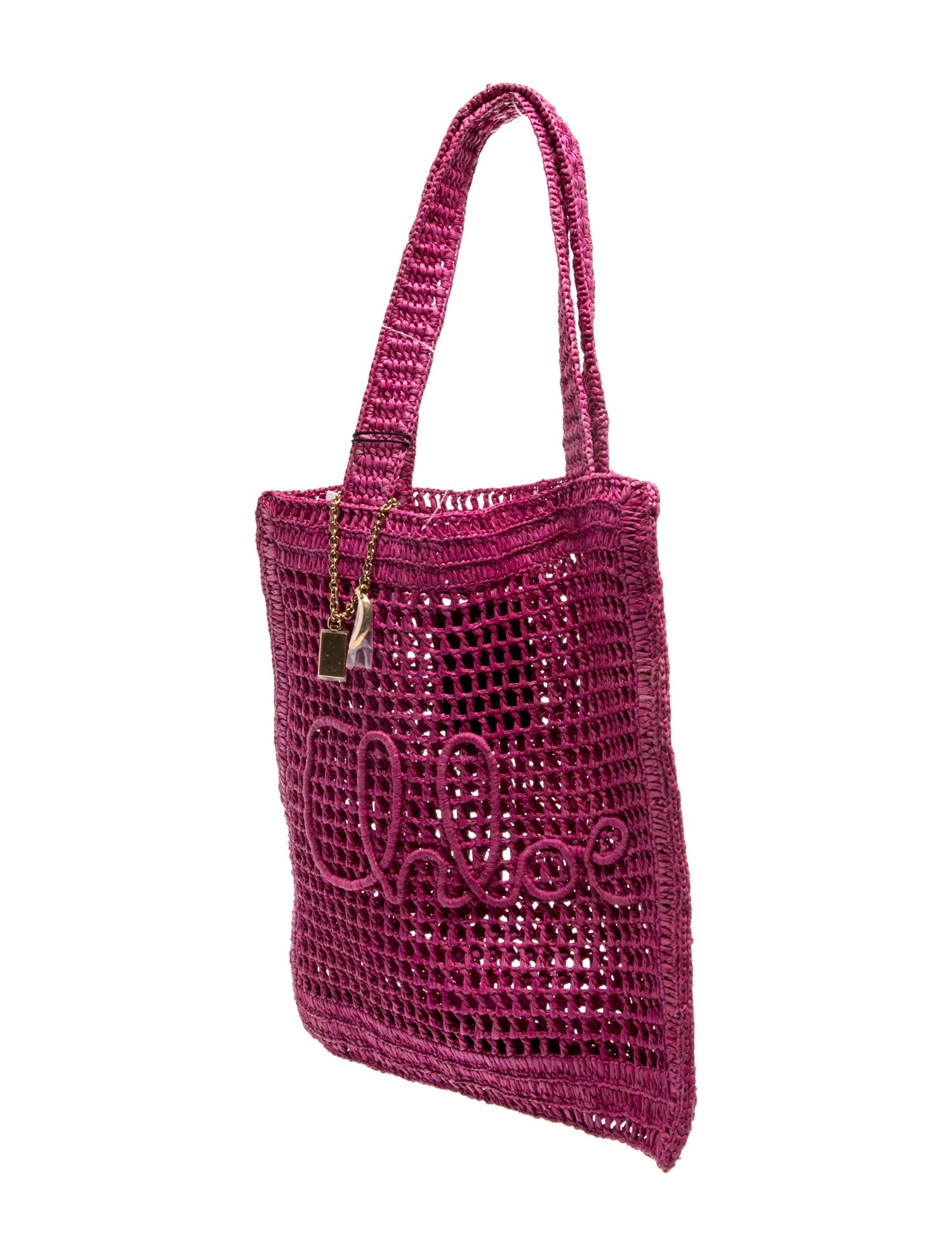 Chloé Raffia Bucket Bag w/ Tags