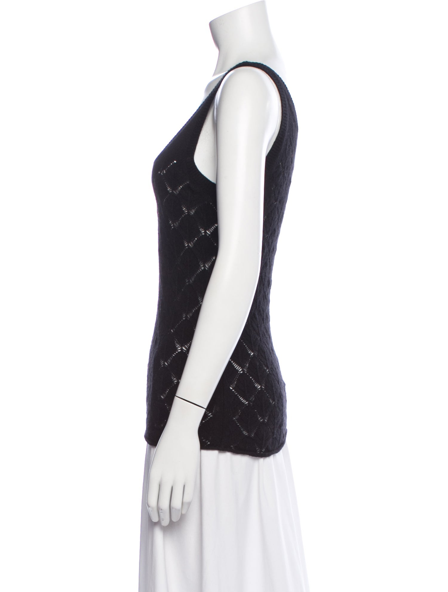 Chloé Cashmere Patterned Top