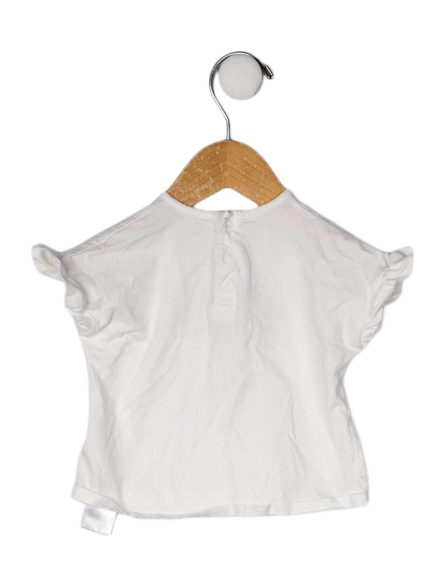 Chloé Embroidered Short Sleeve Top