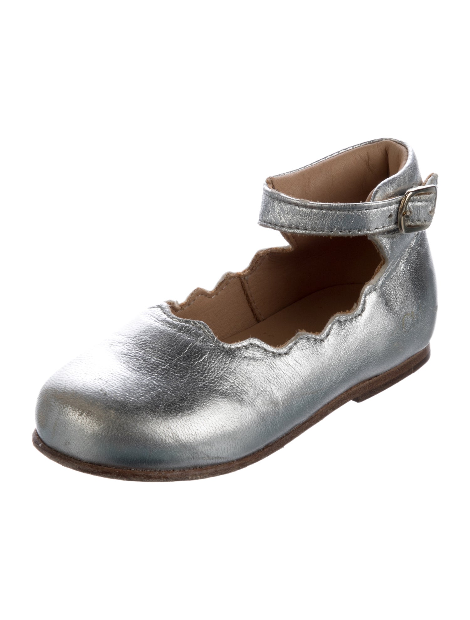 Chloé Leather Mary Jane Flats