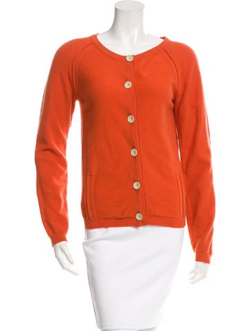 Chloé Wool Button-Up Cardigan