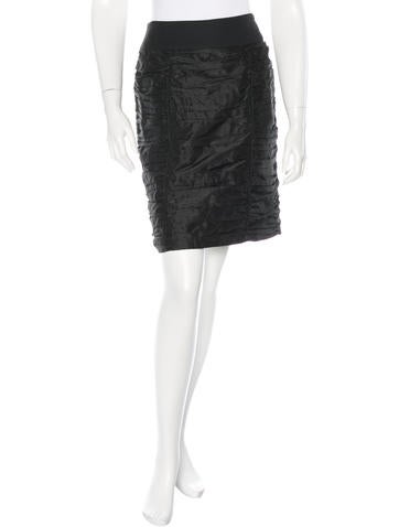 Chloé Ruched Mini Skirt