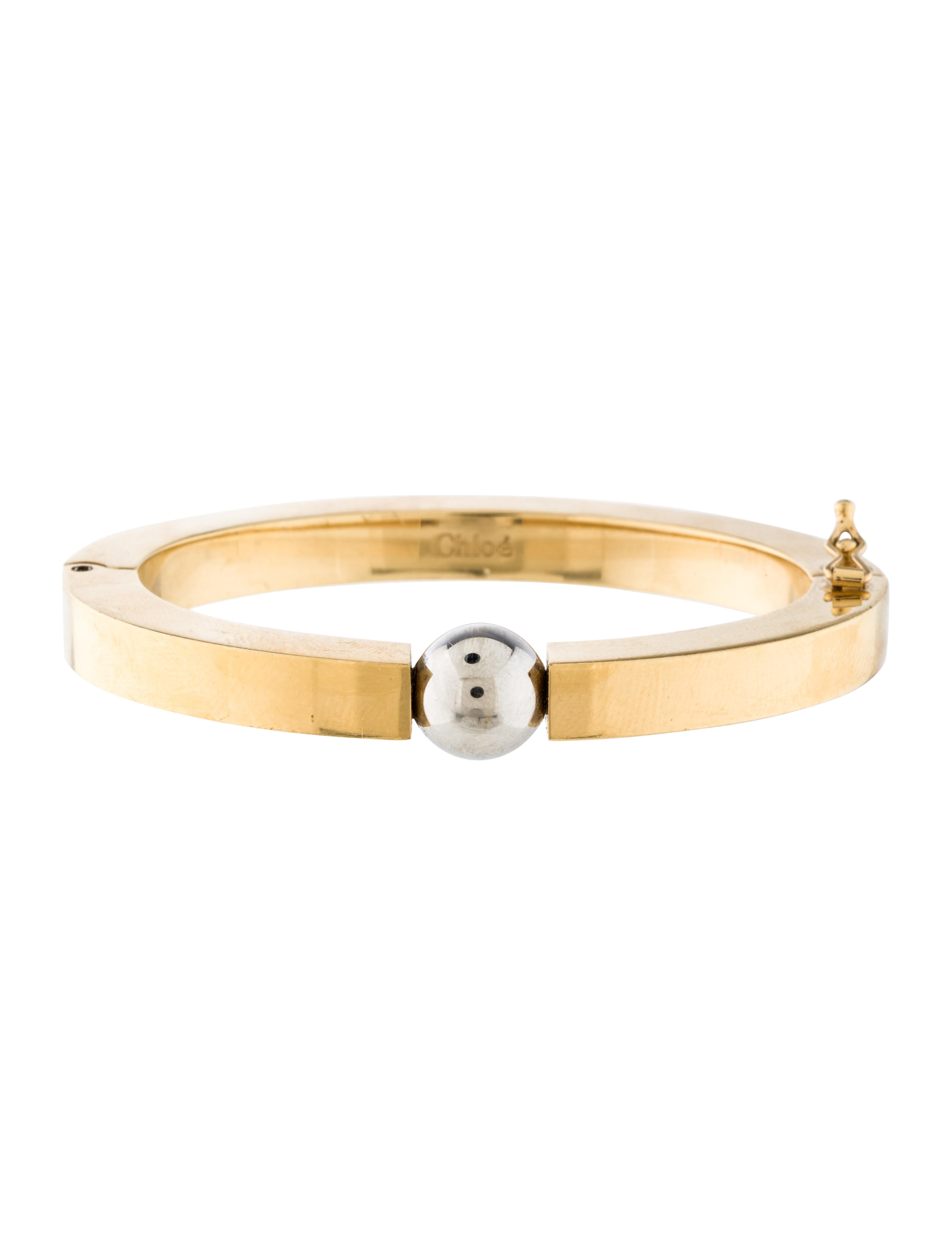 Chloé Two Tone Bangle