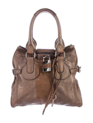 Chloé Metallic Paddington Tote