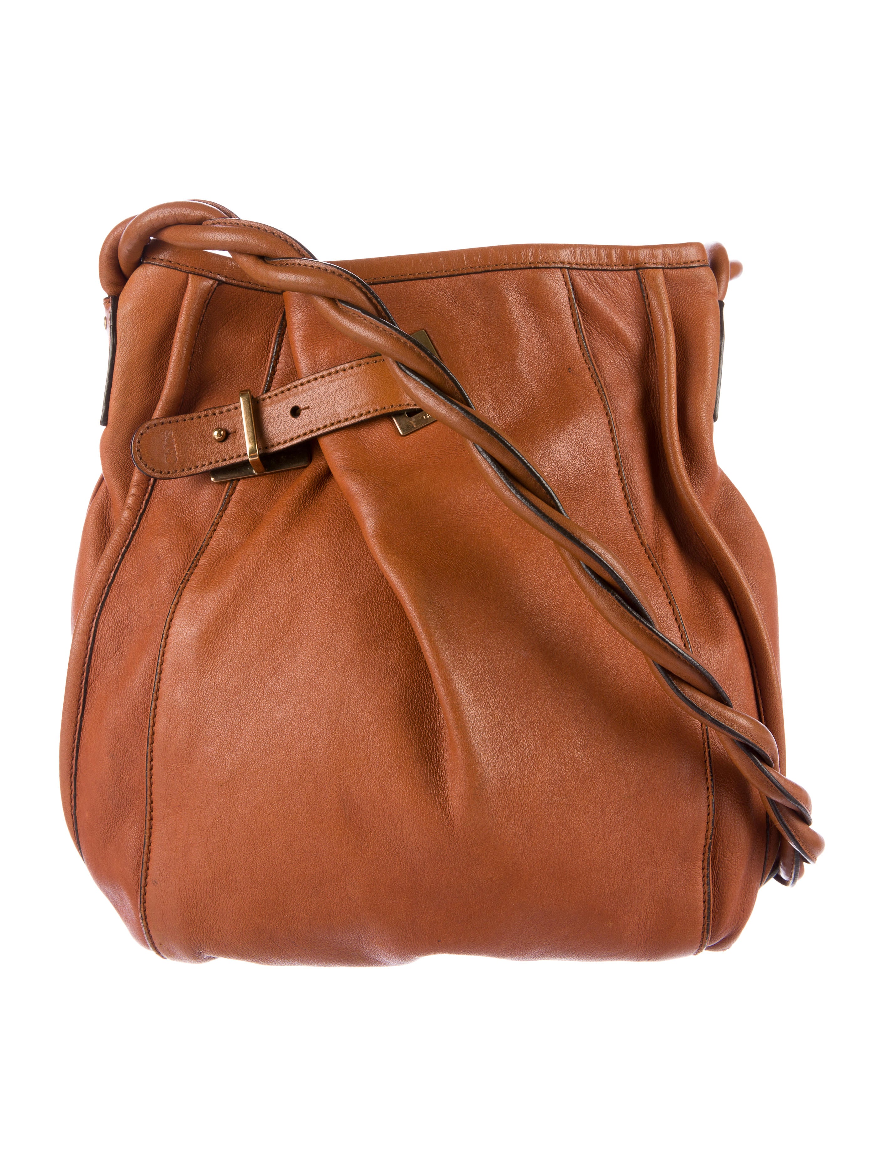 Chloé Braided Leather Crossbody Bag Handbags Chl54088 The Realreal Braided Leather Crossbody Bag