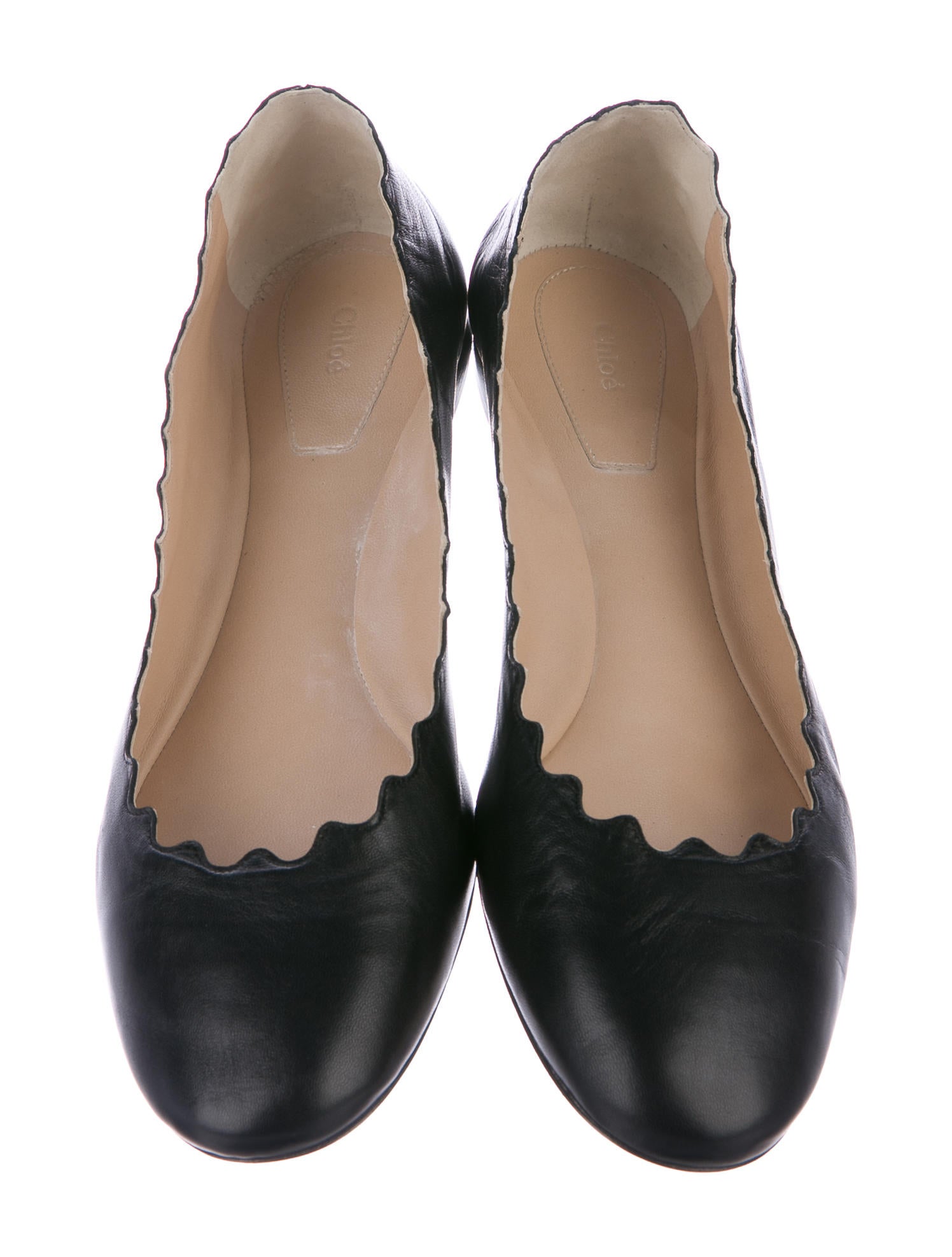 scalloped flats shoes chlo 233 scalloped flats shoes chl64324 the realreal scalloped flats shoes chlo 233 scalloped flats shoes chl64324 the realreal