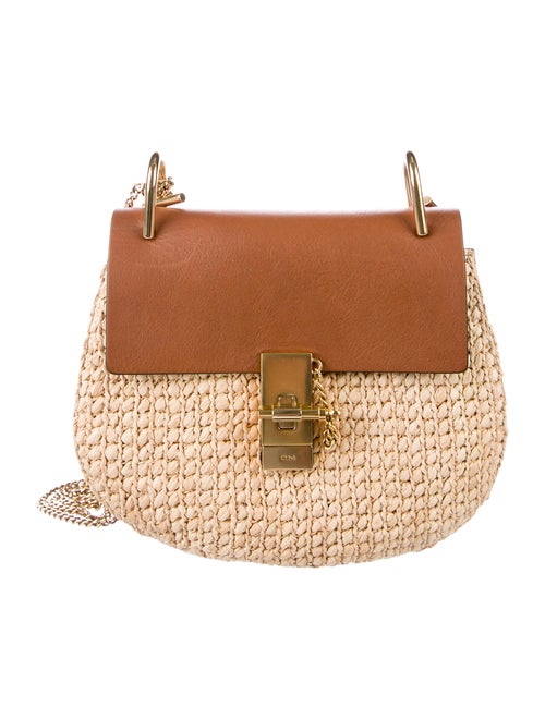 Chloé 2016 Medium Straw Drew Bag Handbags CHL67056 The RealReal