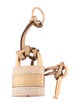 Chloé Embellished Lock & Key Bag charm