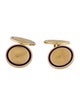 Chaumet 18K Enamel Cufflinks