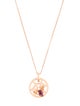 Chaumet 18K Rhodolite & Diamond Bee Attrape Pendant Necklace