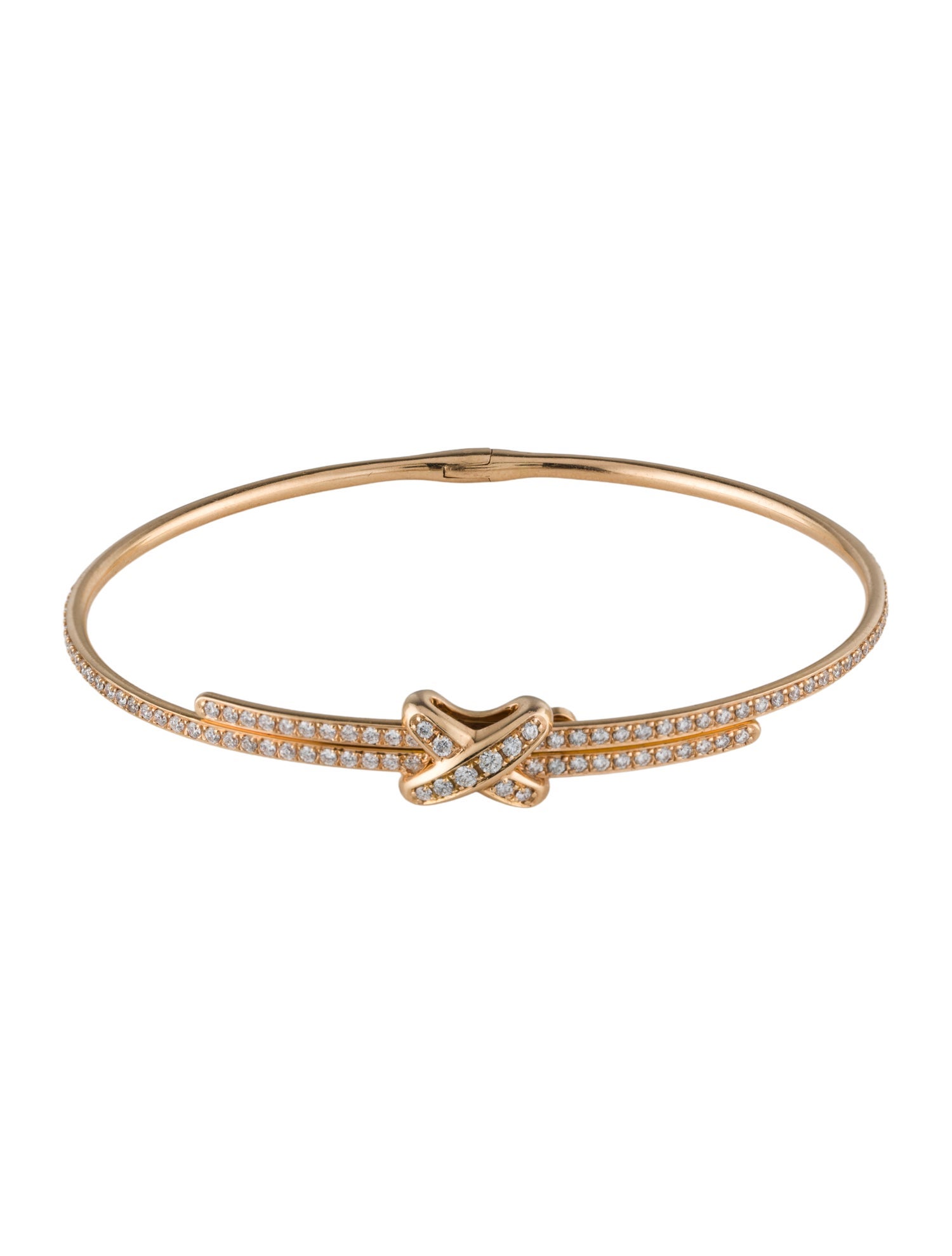 Chaumet 18K Diamond Jeux de Liens Bracelet