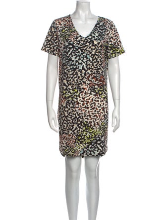 Christian Siriano Printed Mini Dress