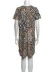 Christian Siriano Printed Mini Dress