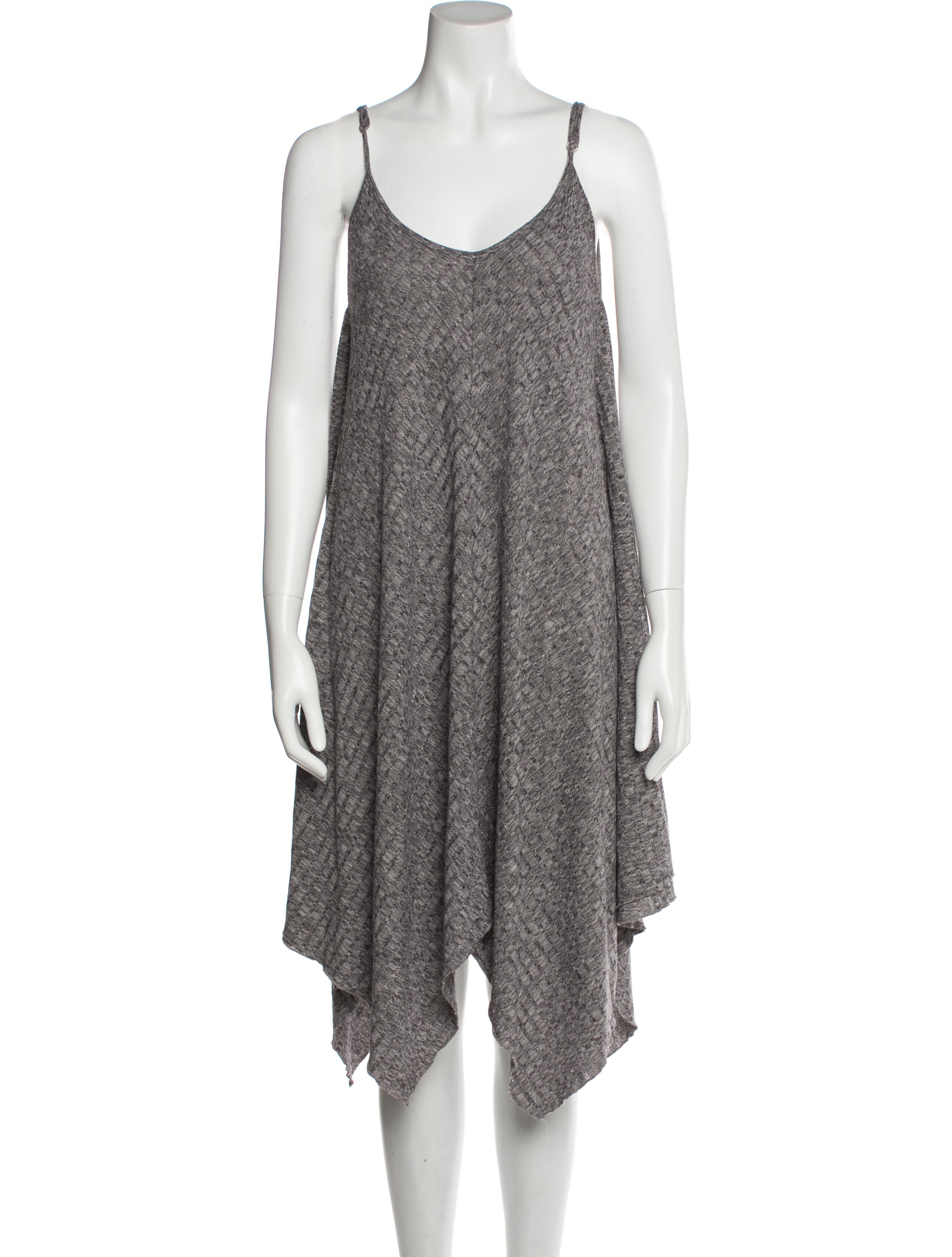 Christian Siriano Floral Print Midi Length Dress