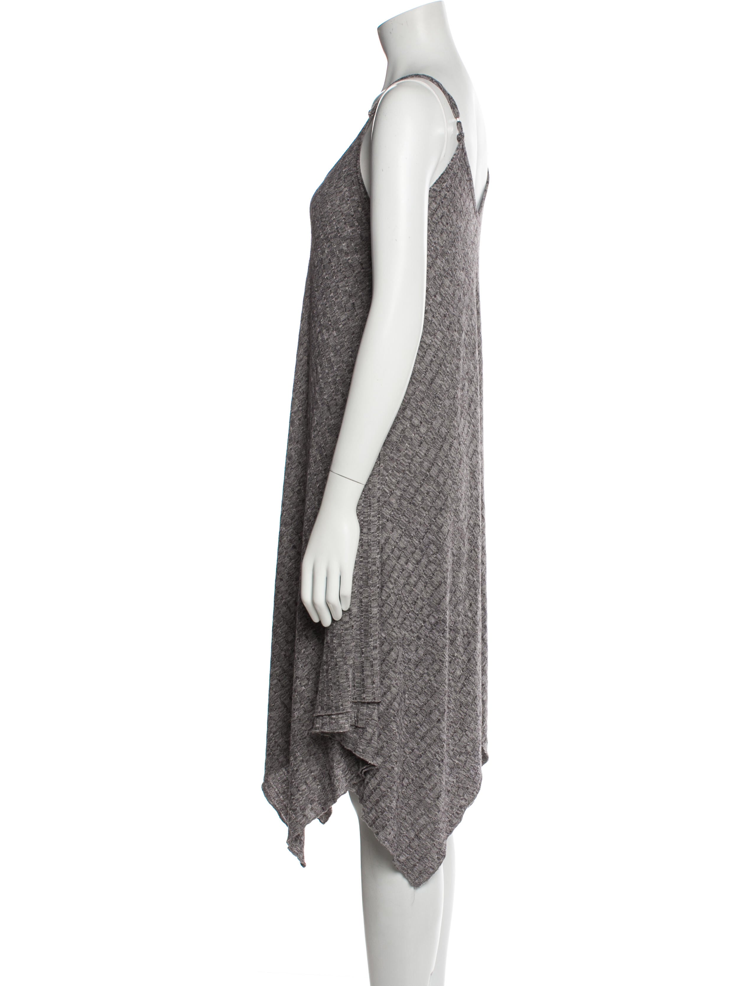 Christian Siriano Floral Print Midi Length Dress