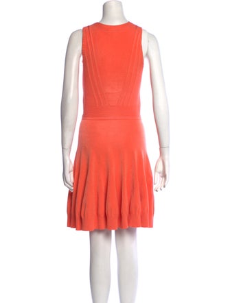Christian Siriano V-Neck Mini Dress