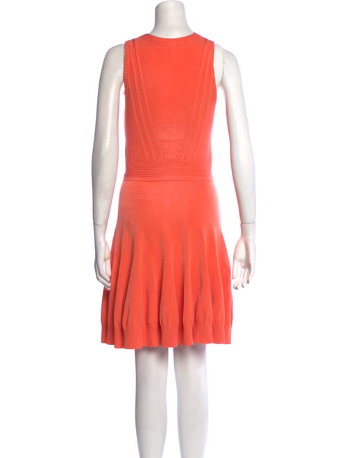 Christian Siriano V-Neck Mini Dress