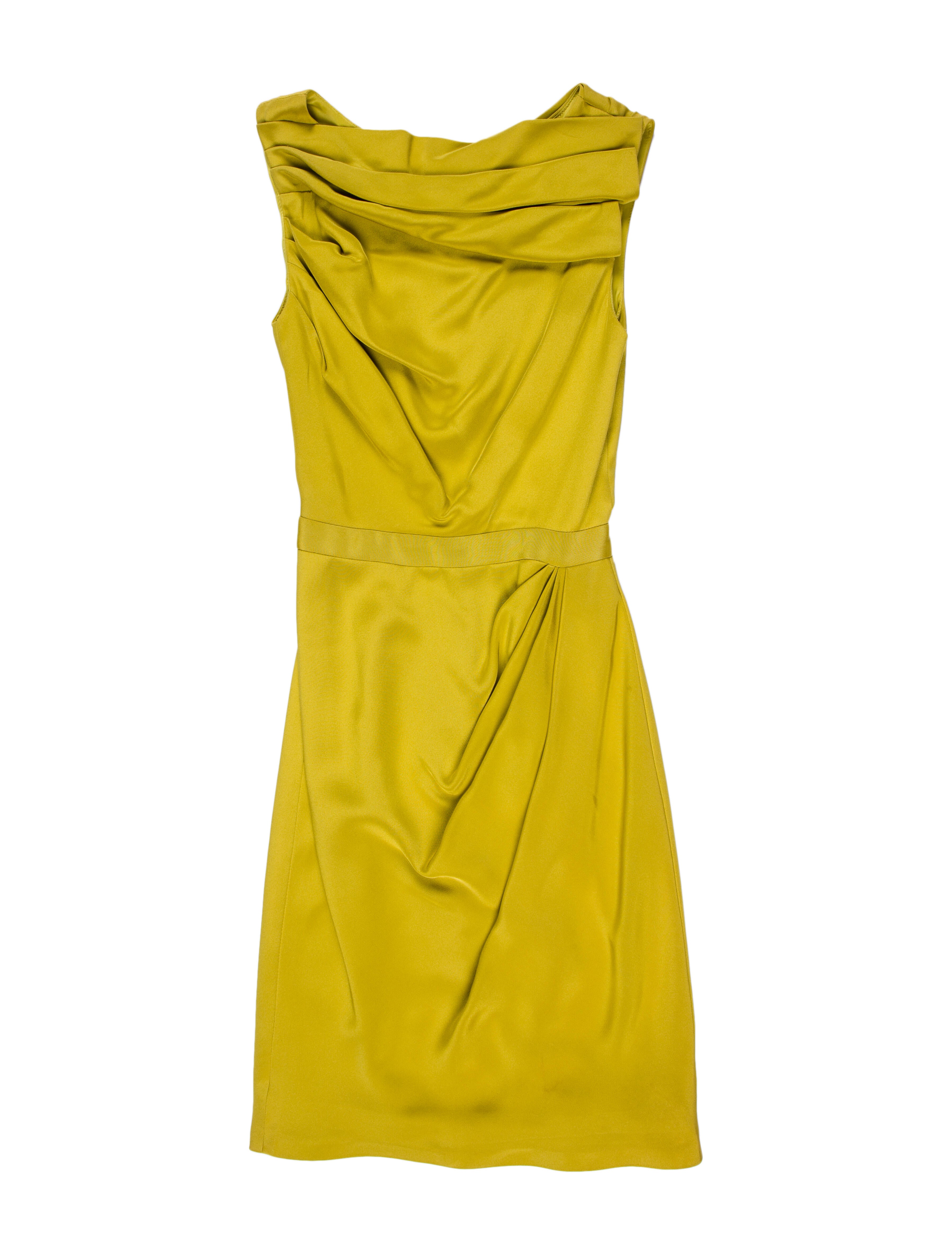 Christian Siriano Silk Mini Dress