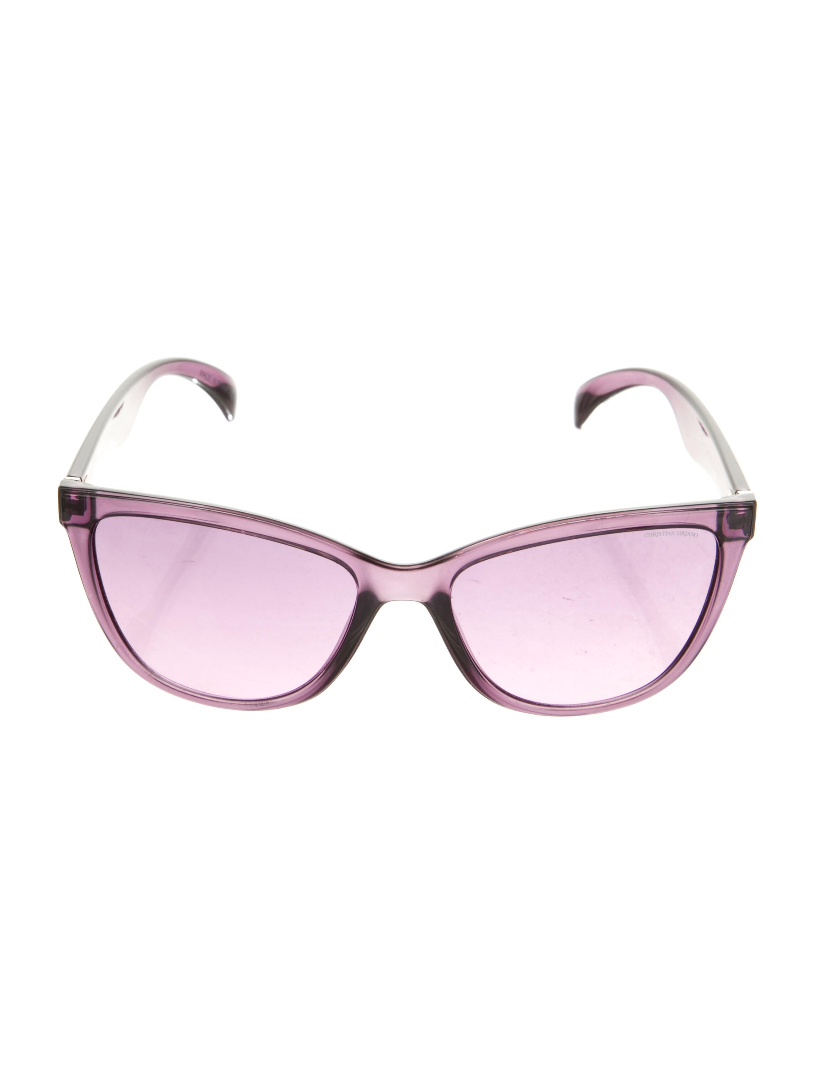 Christian Siriano Cat-Eye Gradient Sunglasses