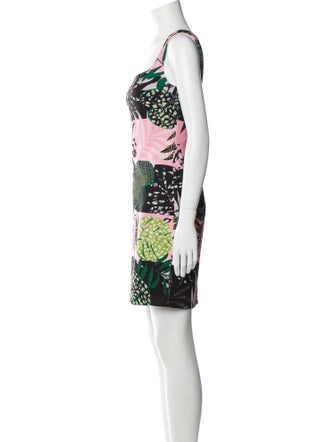 Christian Siriano Printed Mini Dress
