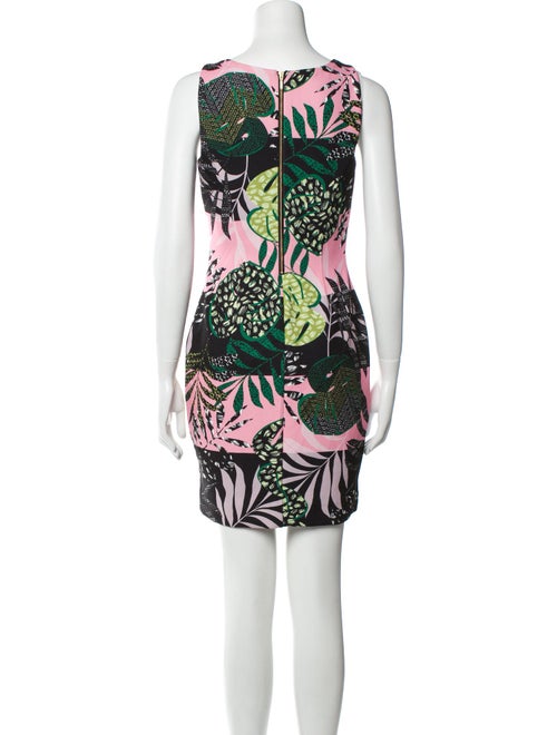 Christian Siriano Printed Mini Dress
