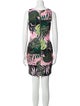 Christian Siriano Printed Mini Dress