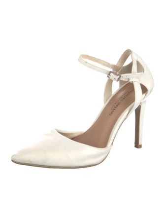 Christian Siriano Leather D'Orsay Pumps