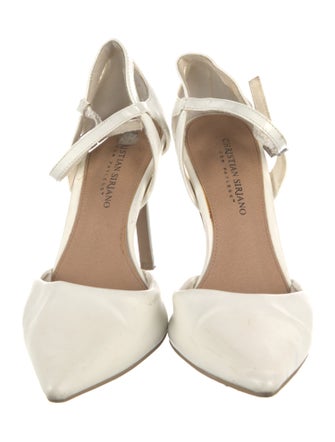 Christian Siriano Leather D'Orsay Pumps