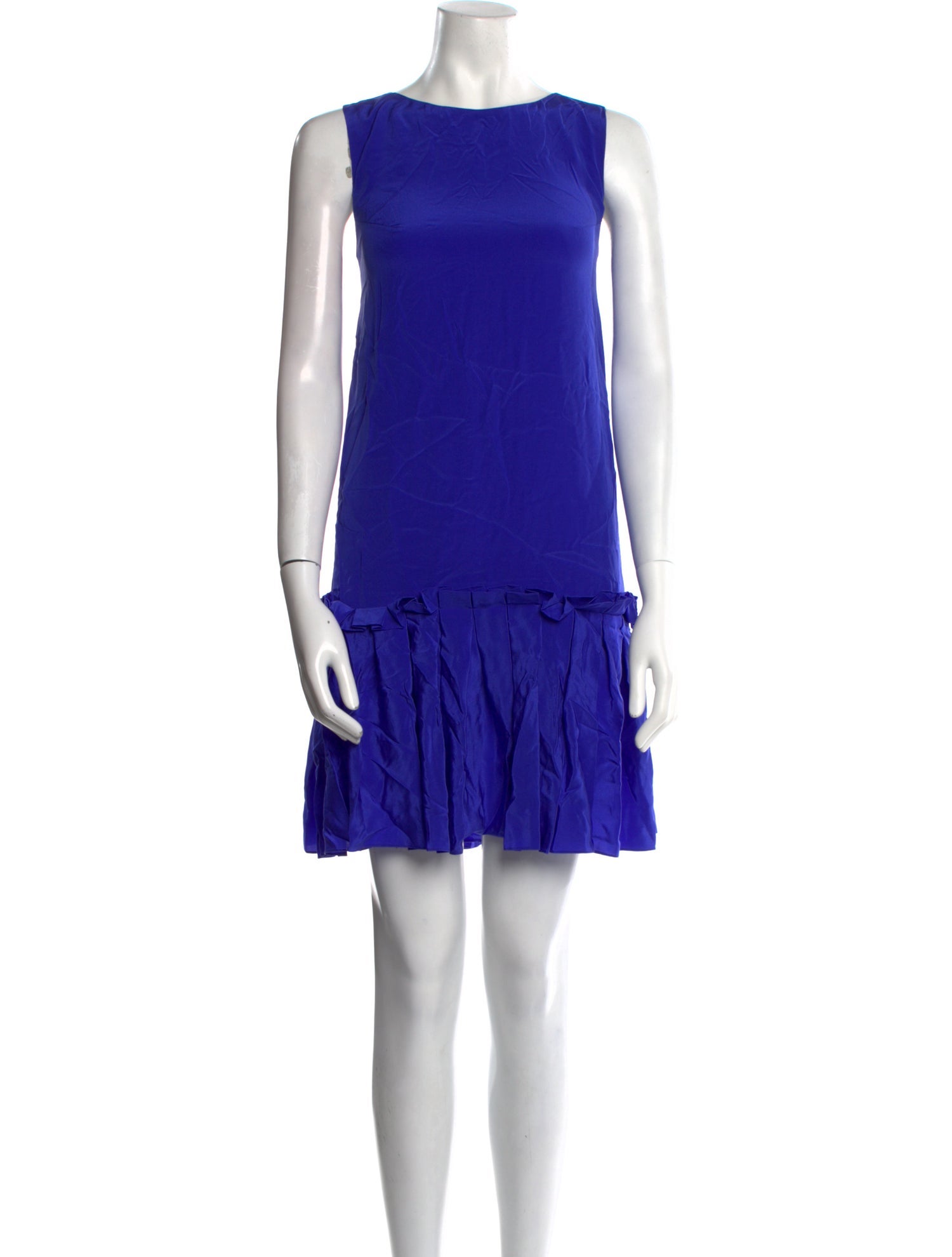 Christian Siriano Silk Mini Dress