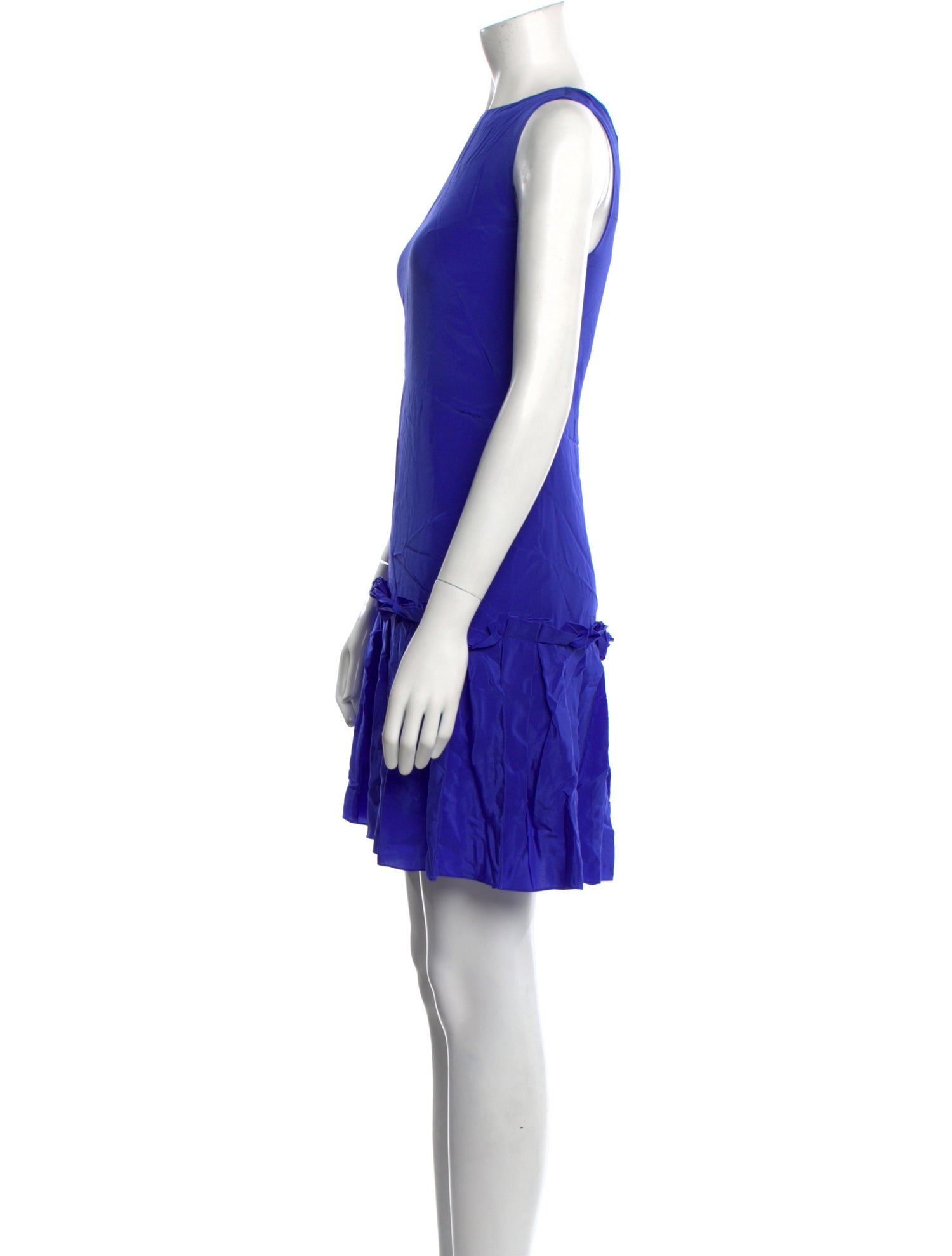 Christian Siriano Silk Mini Dress