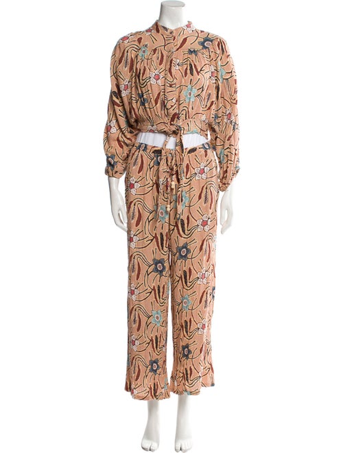 Christian Siriano Printed Pant Set