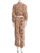 Christian Siriano Printed Pant Set