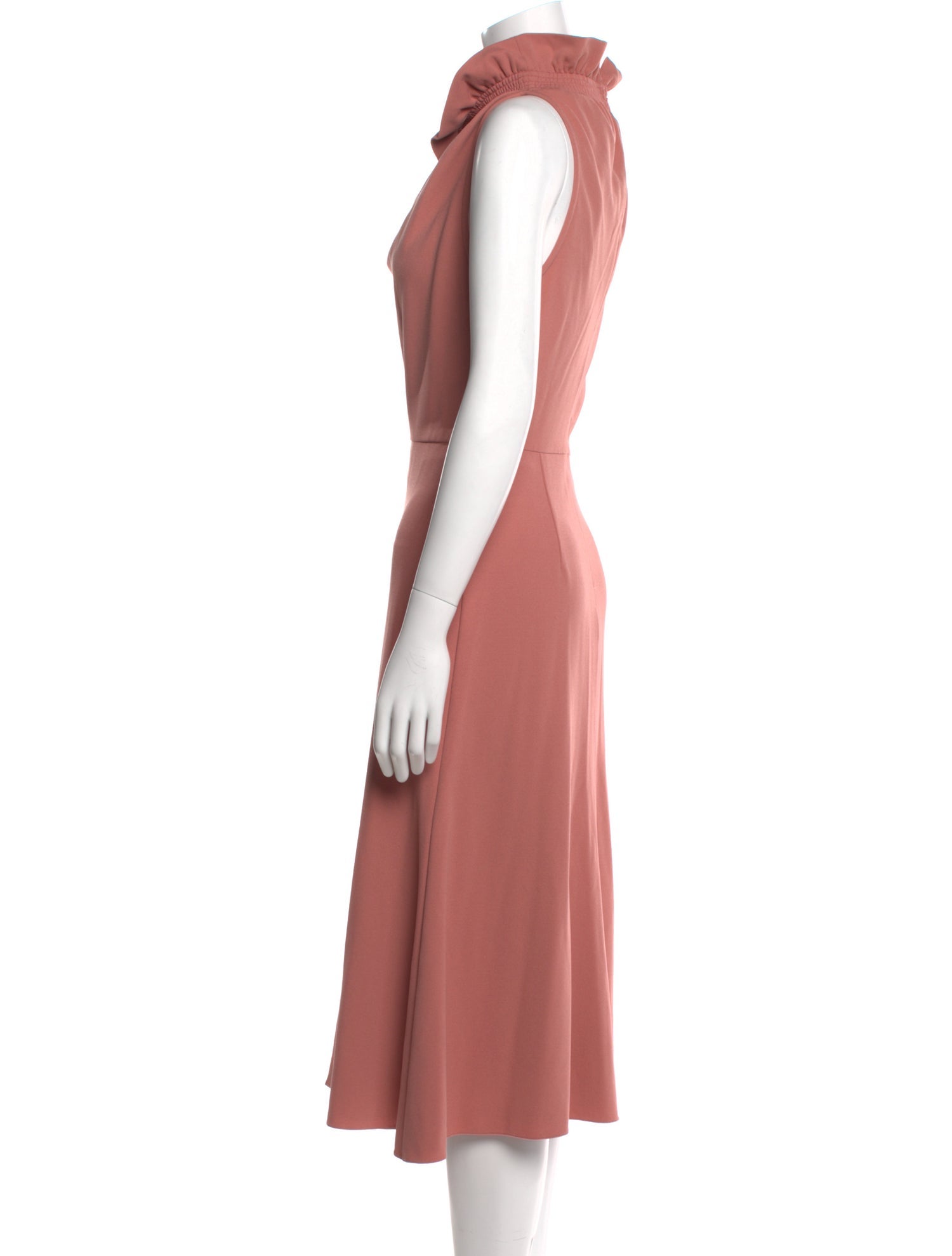 Christian Siriano Cowl Neck Long Dress