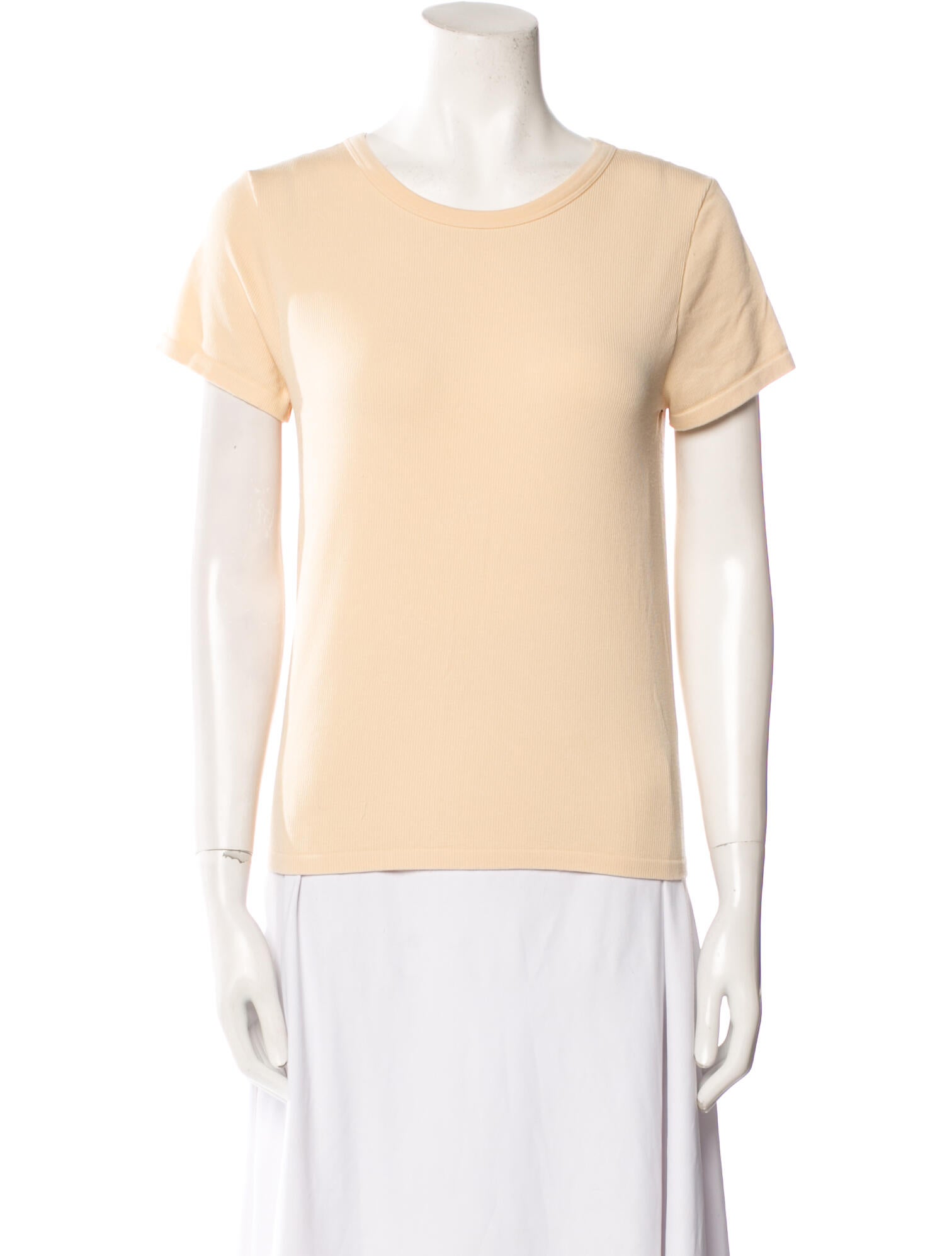 Christian Siriano Scoop Neck Short Sleeve T-Shirt