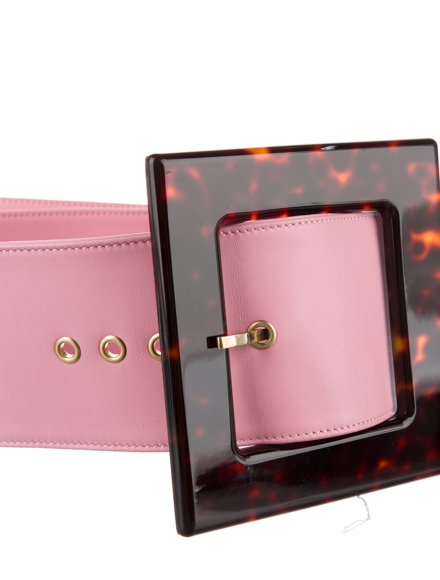 Christian Siriano Wide Leather Waist Belt