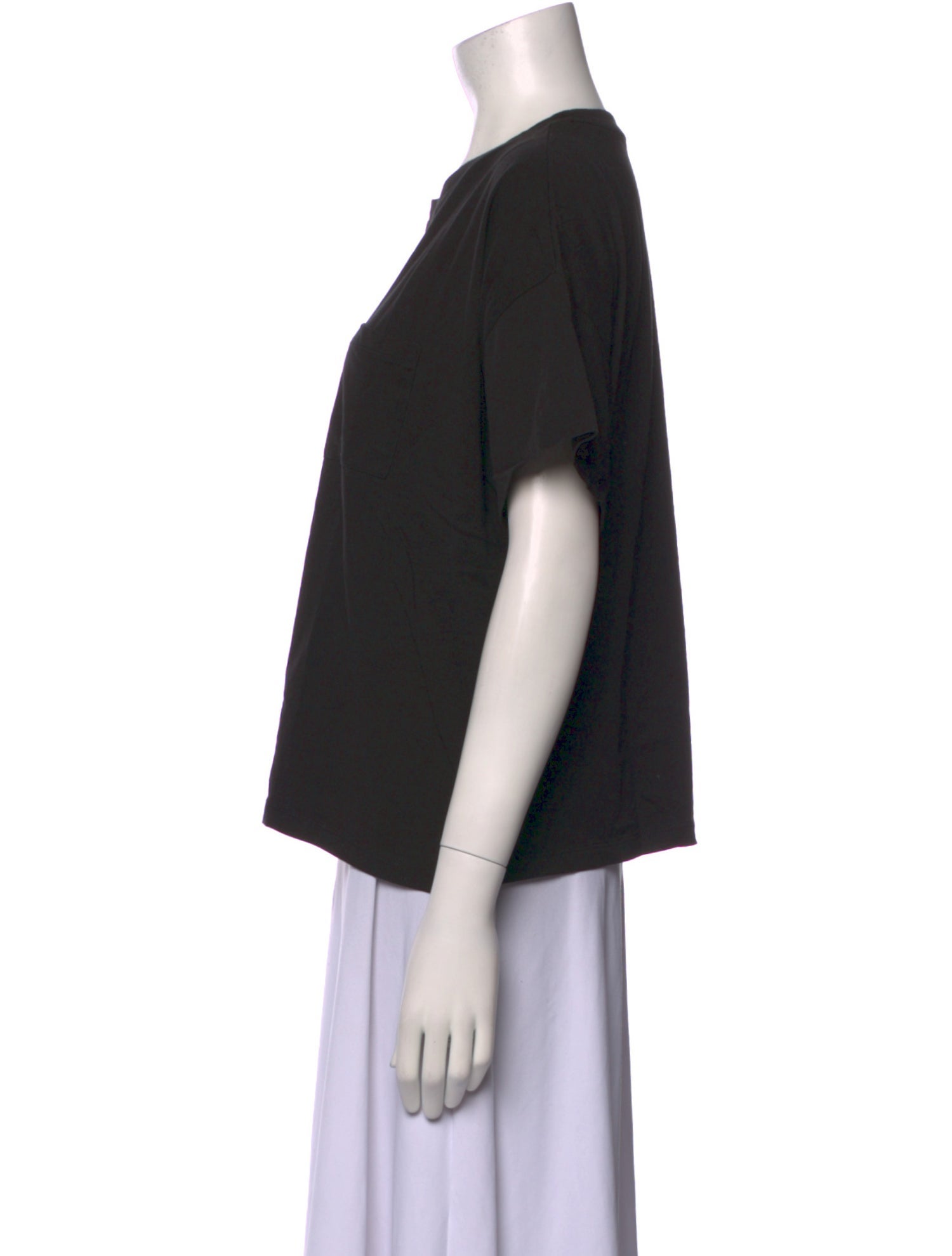 Christian Siriano Crew Neck Short Sleeve T-Shirt