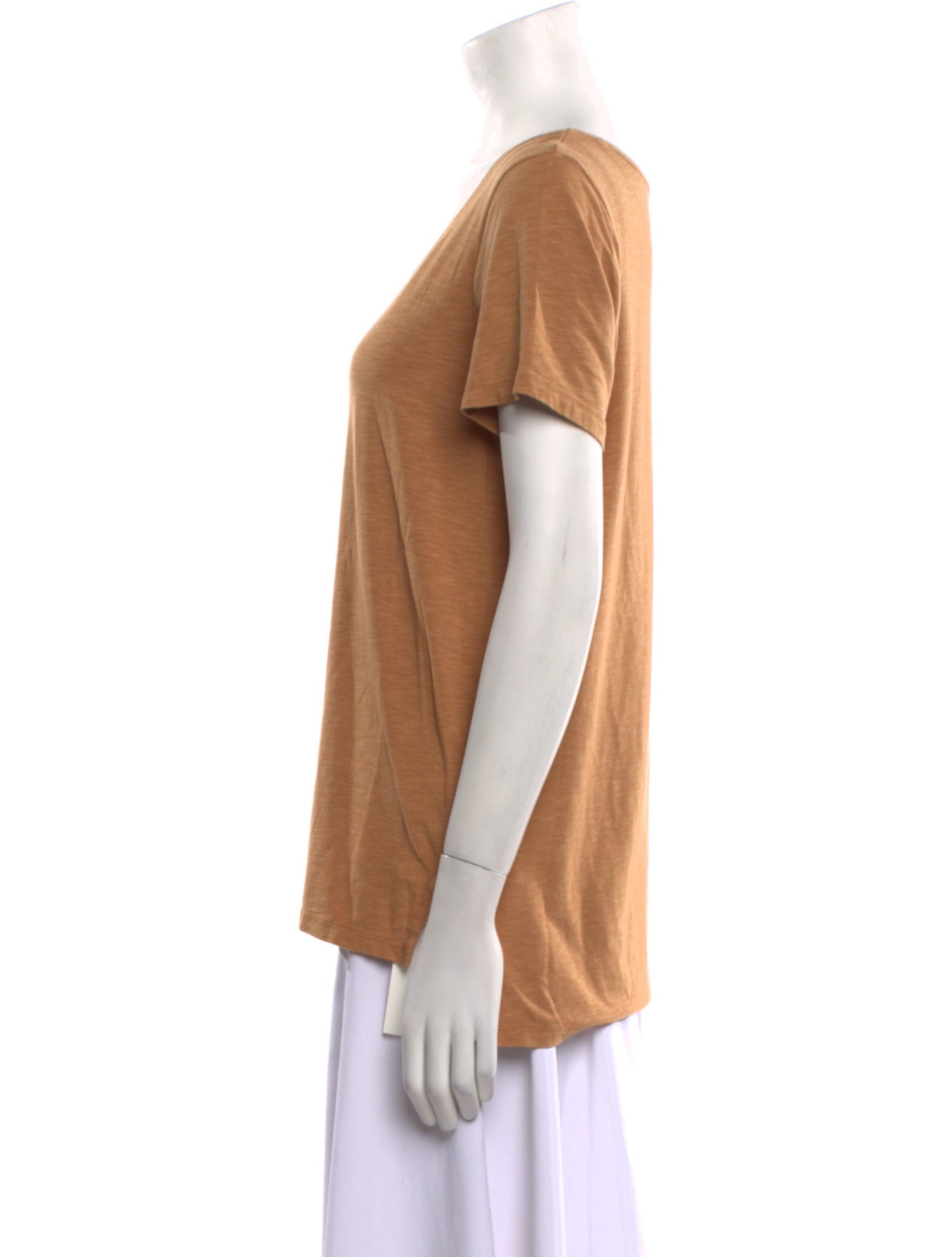 Christian Siriano Scoop Neck Short Sleeve T-Shirt