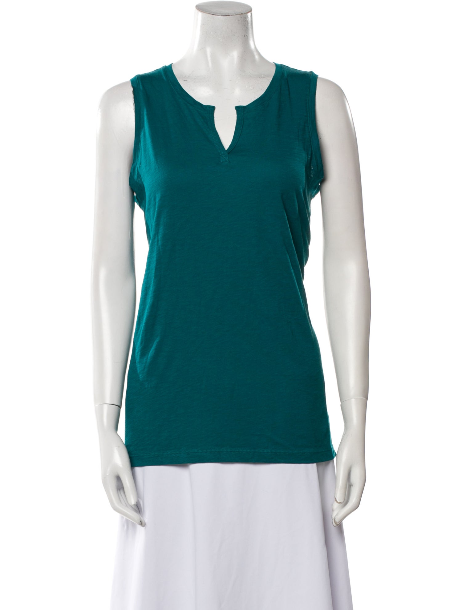 Christian Siriano V-Neck Sleeveless Top