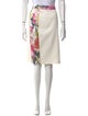 Christian Siriano Printed Knee-Length Skirt
